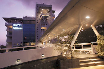 Hotel Front - Evening or Night